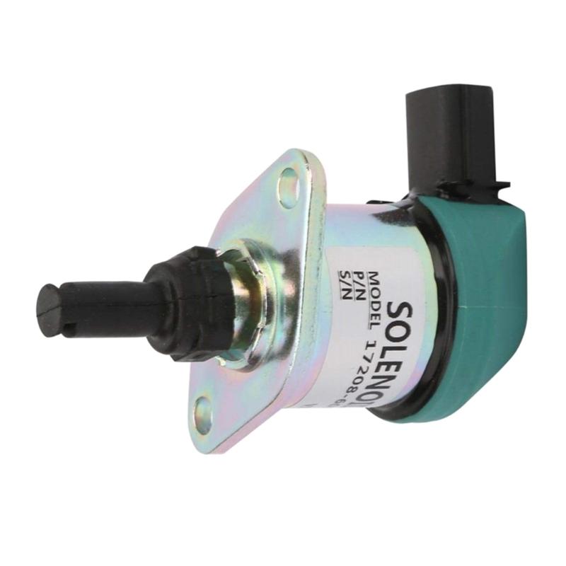12VDC Fuel Shut Off Solenoid Solve Engine Shutdown Problems Suitable for 17208-60016 17208-60015 17208-60017 17208-60010