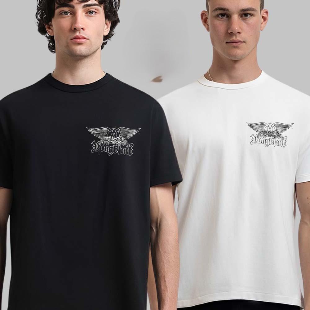 

Aerosmith X Yungbluddd Logo Merged One More Time T-Shirt Unisex T-Shirt XXXXL