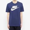 Nike T Shirts Men's Crew Neck Moderate Straight Fit AR5004-411