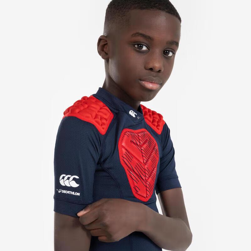 Dziecięca koszulka do rugby Decathlon szybkoschnąca