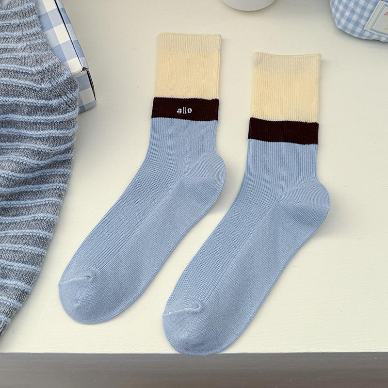 

Spring and Summer Children s Knee-Length Combed Cotton Socks in Colorful Designs - Sweetly Gathered Socks - Long Socks - Versatile Socks 1 pair