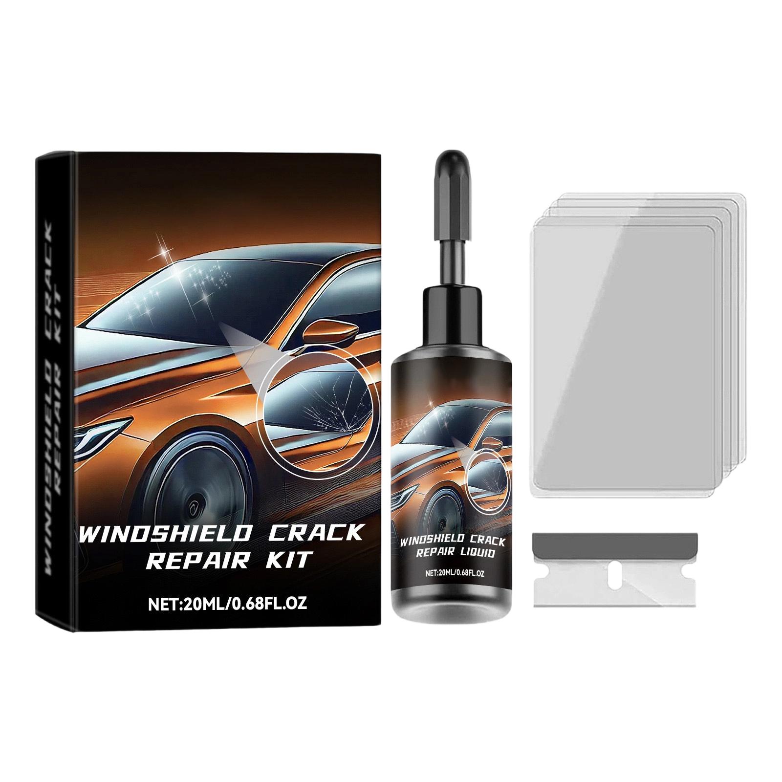 

Windshield Crack Kit For Chips And Cracks, Glass Liquid Glue For Car Window, Auto Windshield Chip Kit For All Crack Types 20ml One Size