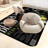 B-Ben 10 Classic Entrance Door Mat Nordic Style Bedroom Living Room Doormat Home Balcony Anti-Slip Modern Home Decor