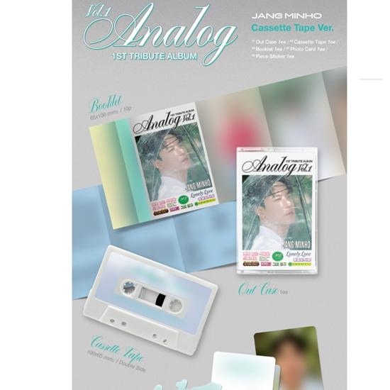 jang minho 1ST TRIBUTE ALBUM - Analog Vol.1 (Cassette Tape Ver.) - Release 2025-10-14
