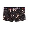 Pure cotton men's underwear sports personality trend four-corner shorts for boys, young and young breathable boxer shorts summer