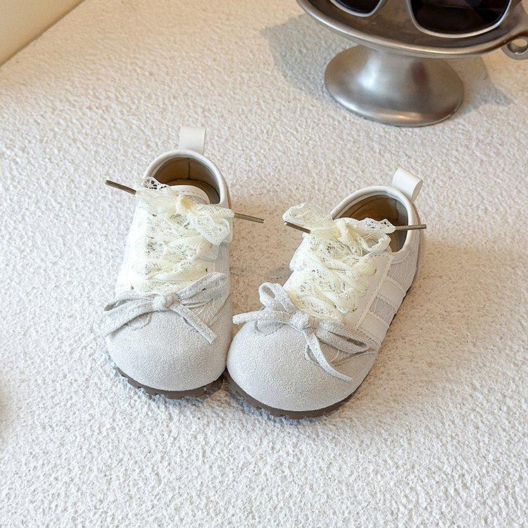 Girls shoes 2025 new children's autumn single shoes soft sole little girl German training shoes medium and large children's non-slip sports shoes