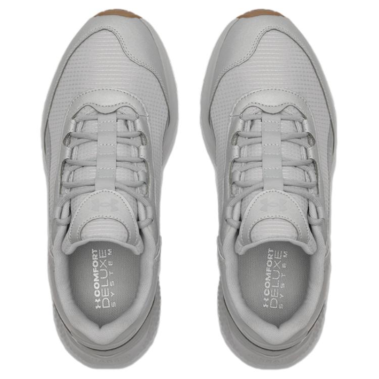 Under Armour Charged Low-Top Casual Shoes Men's Silver Gray Sneakers 3028444-099