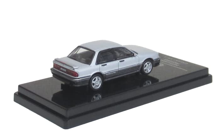 PARAGON Scale Mitsubishi Galant 1988 Grace Silver RHD 1/64 VR-4 Silver/Chateau