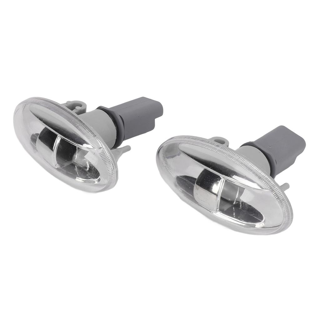 2Pcs Side Indicator Repeater Light 6325.G3 Side Marker Repeater Light Replacement for Citroen