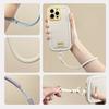 Universal phone wrist strap featuring anti-theft self-locking buckle. Durable anti-drop design, great for outdoor activities.