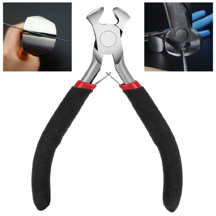 4.5'' Mini Pliers End Cutting Pliers Useful Nail Puller Tool Nail Remover Tool for Jewelry Making