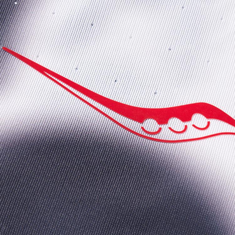 SAUCONY American Geometric Antibacterial Sports Marathon Running Racing Lightweight Crew Neck Sleeveless Vest Men Vests White SC2239057-2