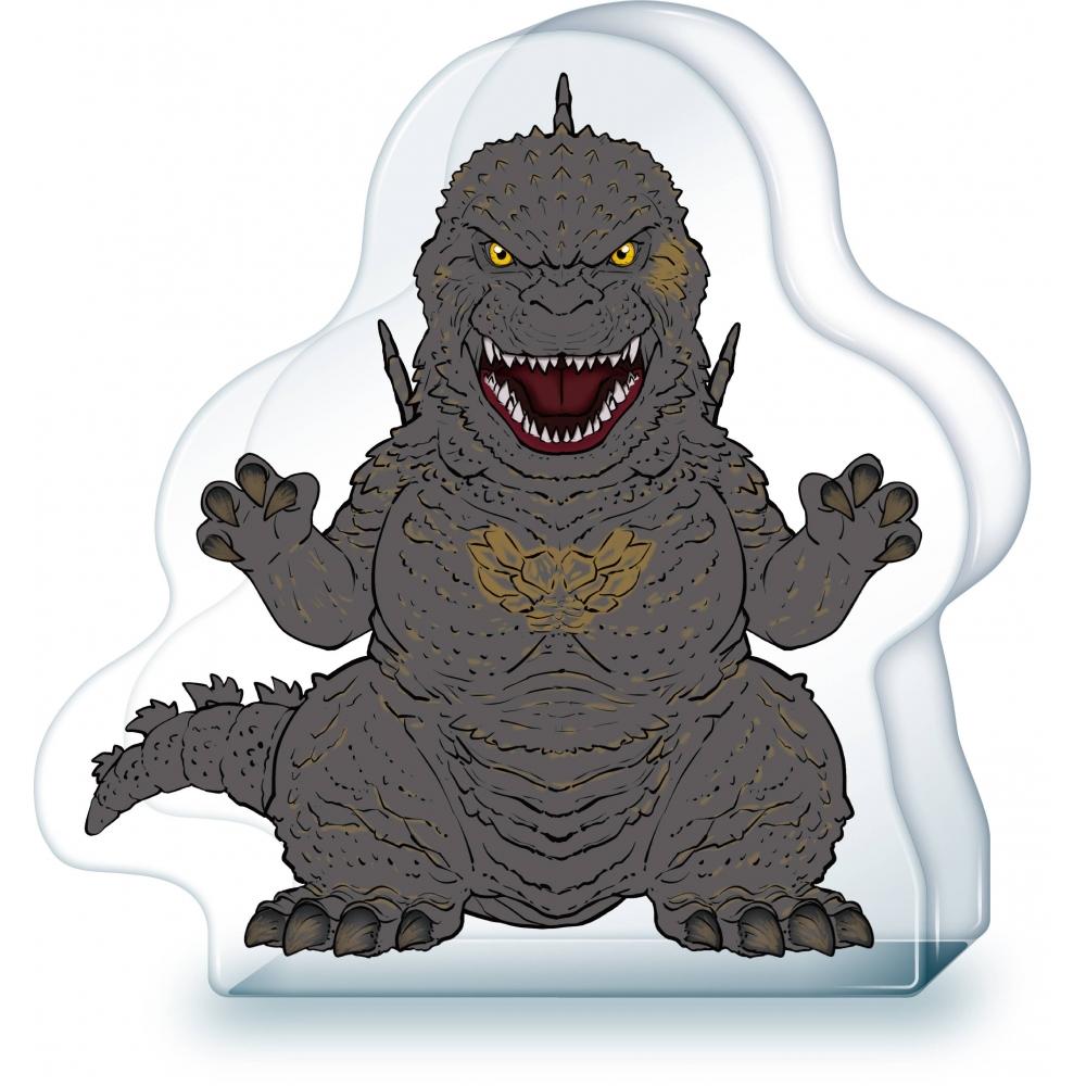 Godzilla Acrylblock Figur  1 Box  8 Stück