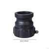 IBC Container Adapter Garden Hose Connector Cam Groove Accessories Tap for