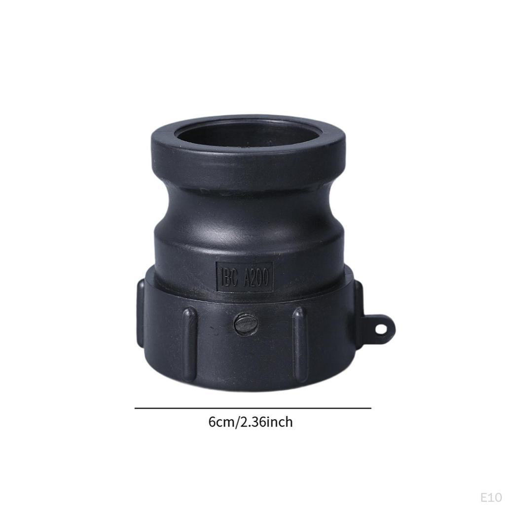 IBC Container Adapter Garden Hose Connector Cam Groove Accessories Tap for