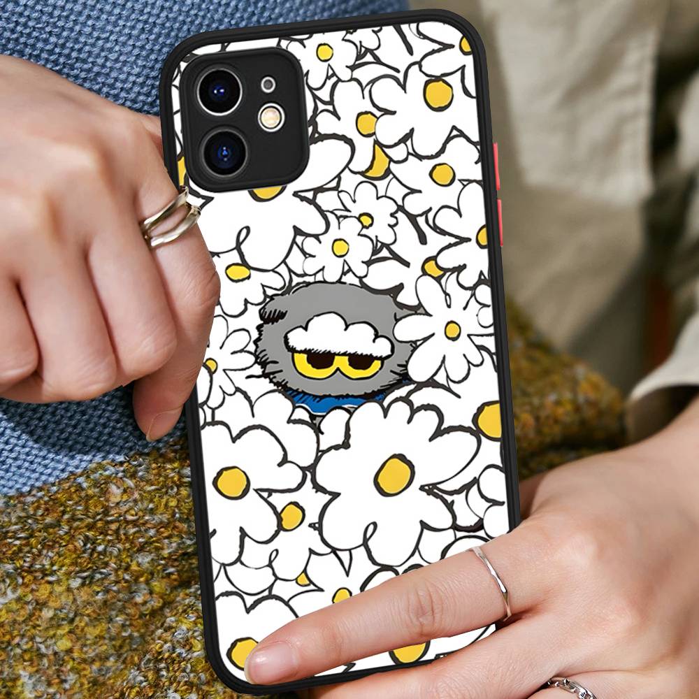 Cute Z-ZO Friends Matte Translucent Phone Case For Iphone 16 ProMax 15 14 13 12 11 X XS PRO Plus