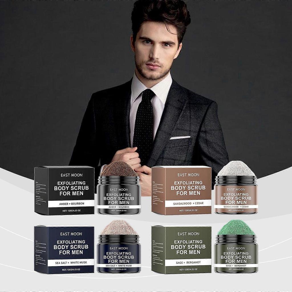 Men's body scrub gently cleans dead skin and moisturizes and cleanses 1