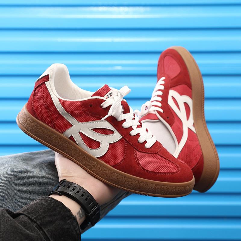 Men's shoes summer breathable new little white shoes men's trend versatile mesh sports and leisure board shoes
