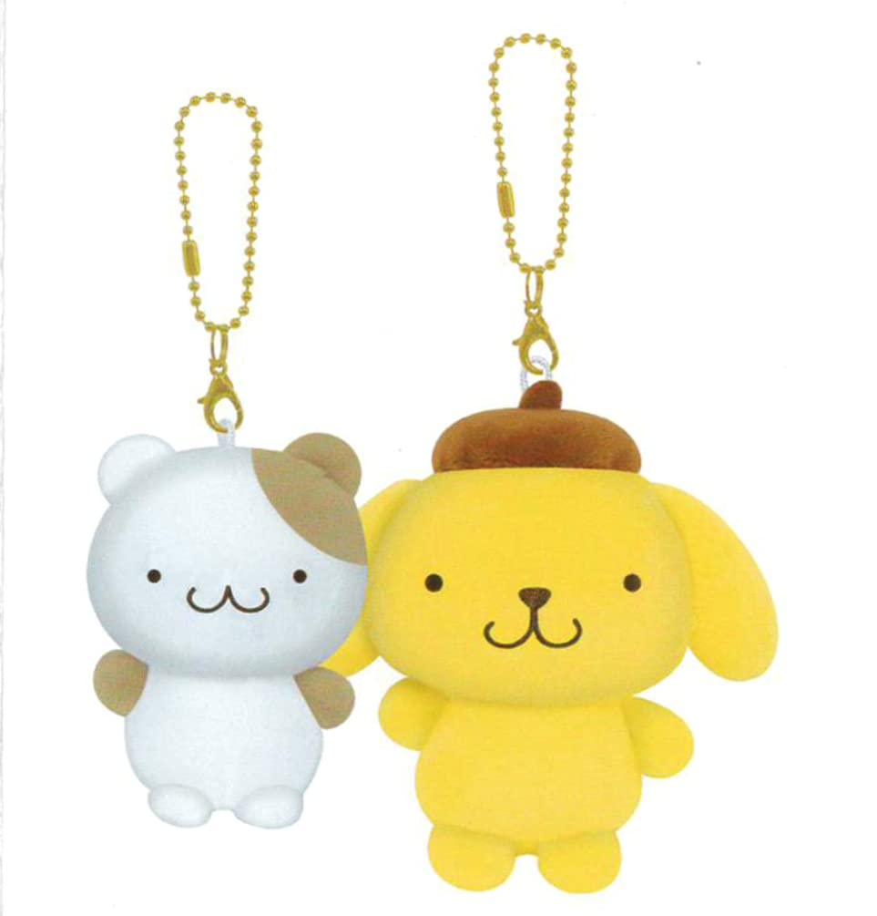 Sanrio Characters Nico Plush Keychain Pom Purin x 104634 (Pom Muffin)