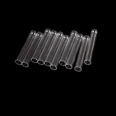 10 sztuk 15*100 Mm szklanych rurek do dmuchania 4-calowa rurka testowa o grubej ściance