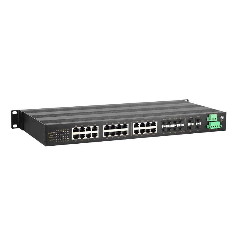 Maiwei Layer 2 Full Gigabit 24-Port Managed Industrial Ethernet Switch