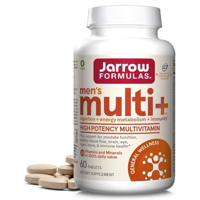 Jarrow Män Multi+ Högpotenta Vitamintabletter, Koreansk hälsokost