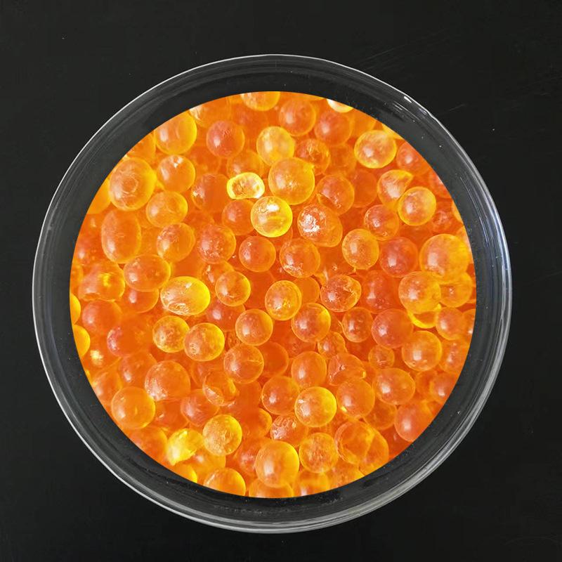 Cobalt-Free Color-Changing Silica Gel Desiccant 3-5mm – Orange Moisture-Proof Dehumidifier
