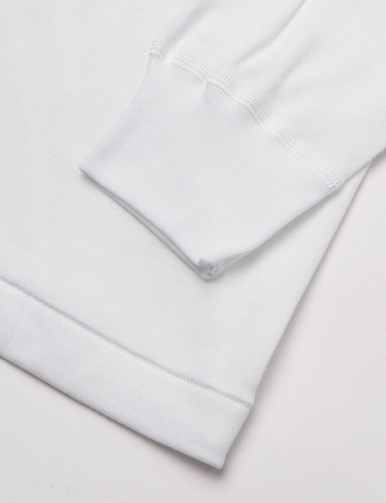 NEW STANDARD Warm Fleece Fur White B.V.D. Men's 2-Pack Undershirts, 100% Cotton, Lining, Knit,