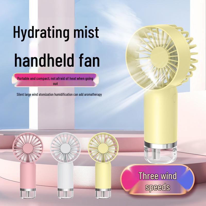 Portable Handheld Mini Cooling Spray Fan Gift