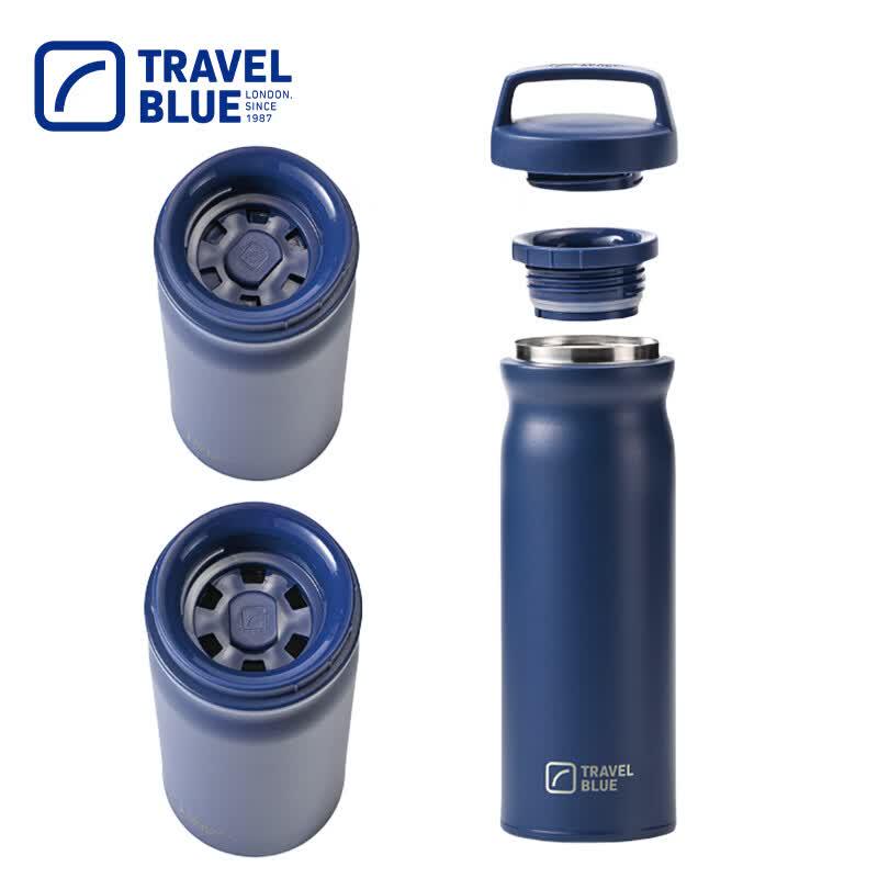 Кружка-термос TRAVEL BLUE 500 мл из нержавеющей стали