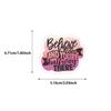 50pcs Motivational English Slogan Graffiti Stickers for DIY Notebooks & Luggage