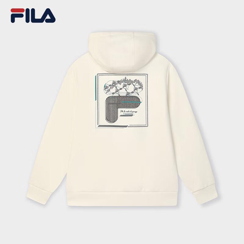 FILA Men's 2025 Hooded Knit Long-Sleeve Sweatshirt