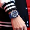 SANDA SD3399 Luxury Fashion Korean Edition Men's Sports Multi functional Waterproof LED Student Electronic Watch