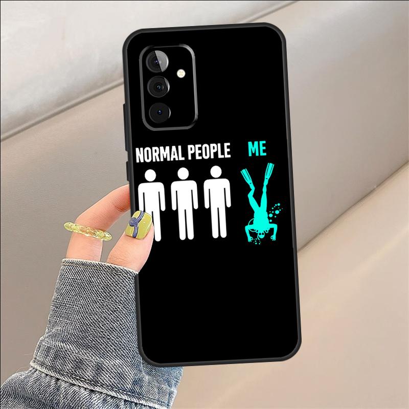 Scuba Diver Diving Case For Samsung Galaxy A35 A15 A55 A53 A33 A13 A36 A56 A26 A16 A22 A32 A52 A54 A34 A05 A06