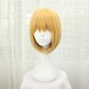 Death Note M Mihael Keehl Short Yellow Heat Resistant Hair Pelucas Cosplay Costume Wigs + Wig Cap