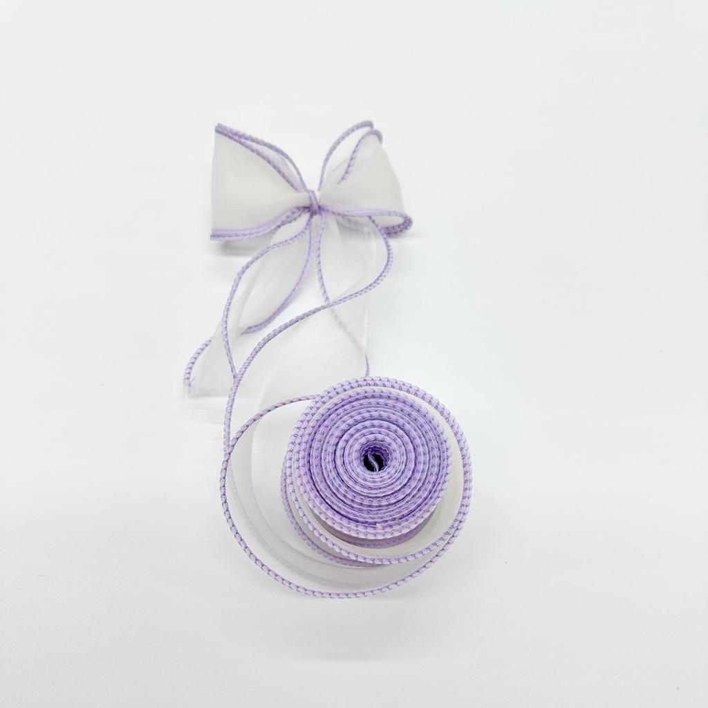 Silk Fishtail Gauze Handmade Hair Accessories Bow Ribbon for DIY & Gift Packaging