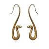 Gold Snake Dangle Earrings for Women Bohemian Vintage Animal Statement Jewelry Party Gift