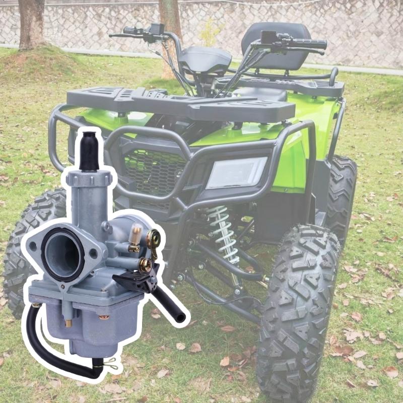 Motorcycle Carburetor Replacement with PZ26 Specification and Manual Choke, Metal Engine-System Part for CG125-CG150 Configurations