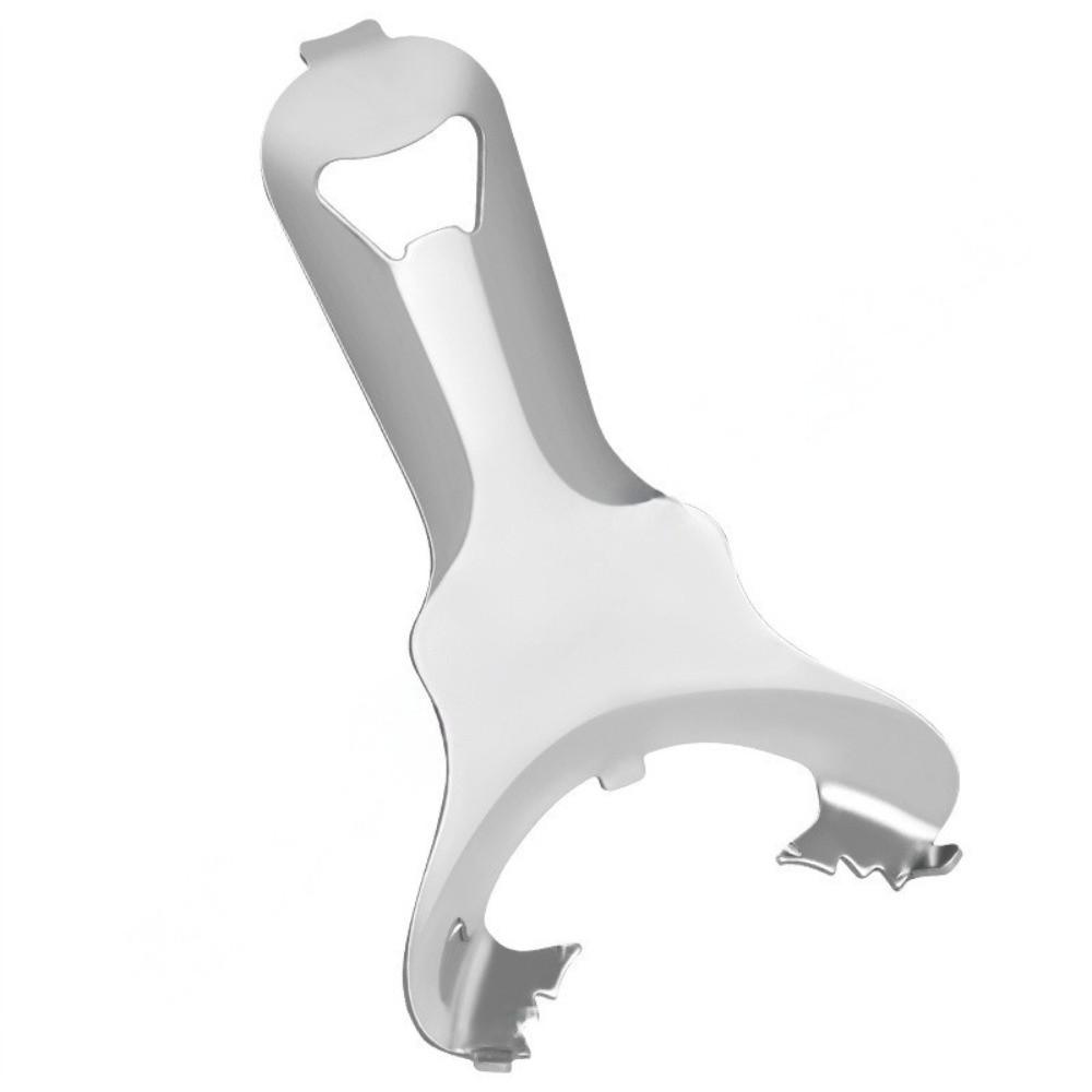 Stainless Steel Mason Jar Opener Handheld No Lid Damage Canning Lid Remover Multifunctional Easy Twist Manual Bottle Opener