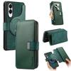 For Samsung Galaxy S25 Edge Case CASENEO MW-02 Detachable Magnetic Leather Flip Phone Cover