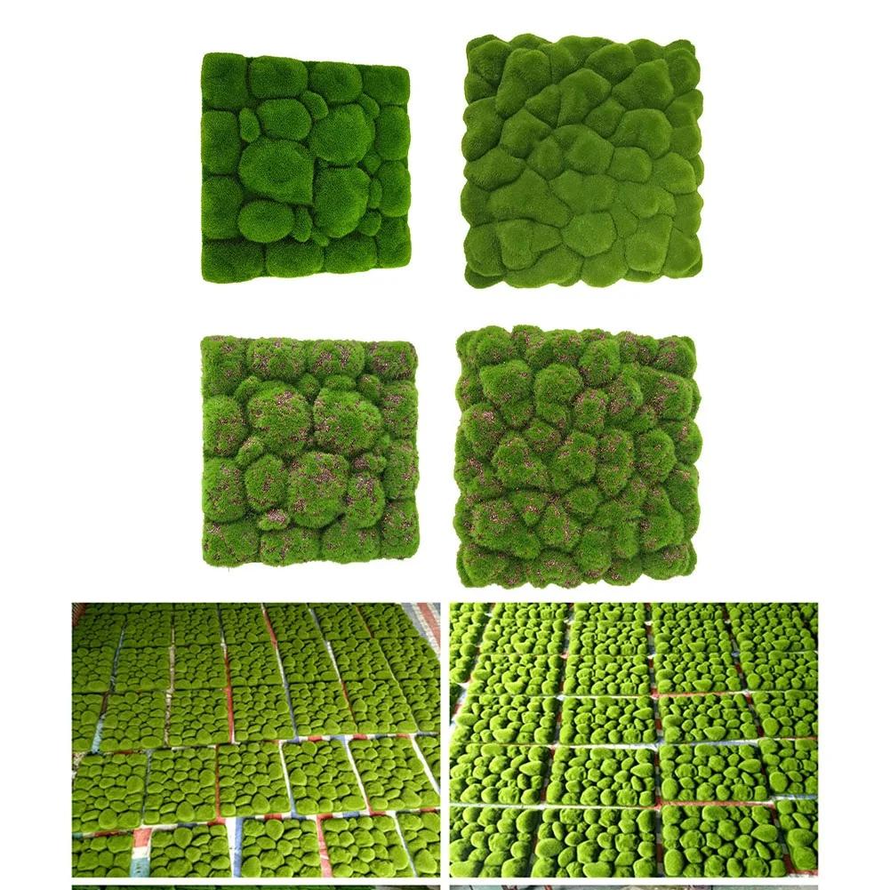 Simulated Moss Foam Board Flocking Fake Moss Stone Plant Shopping Malls Background Wall Ornaments Moss Cystosepiment Decoration