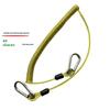 New with Metal Carabiner Outdoor Key Cord 304 Stainless Steel Multistyles Anti-slip Rope Weighing 46KG Fishing Lanyards