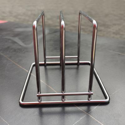 Bold 304 Stainless Steel Cutting Board Lid Rack Kitchen Storage Cutting Board Rack Double Grid