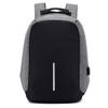 Men's Large Capacity Travel Backpack - Rechargeable & Simple Design for Students and Business