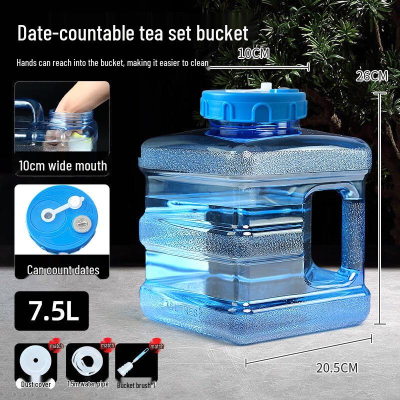 ZISIZ Food-Grade Silicone Tea Bucket