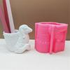 Adorable Succulent Flower Pots Mold Decorative Cartoon Sheep Silicone Ornament Mold For Succulent Planters And Pens