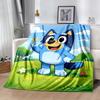 Halloween Costumes Bluey Blanket Durable Comfort Perfect for Chair Bedding Couch for All Seasons Digital Print Gift for Travel Home Birthdays