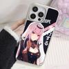 Holo Mori Calliope Silver Plating Mobile Phone Case for iPhone 17 16 15 14 13 12 11 Air Pro Max Plus Colorful Cover