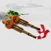 C/bB Key Gourd Flute Double Sounds Gourd Bamboo Flauta Easy To Play Hulusi  Beginner