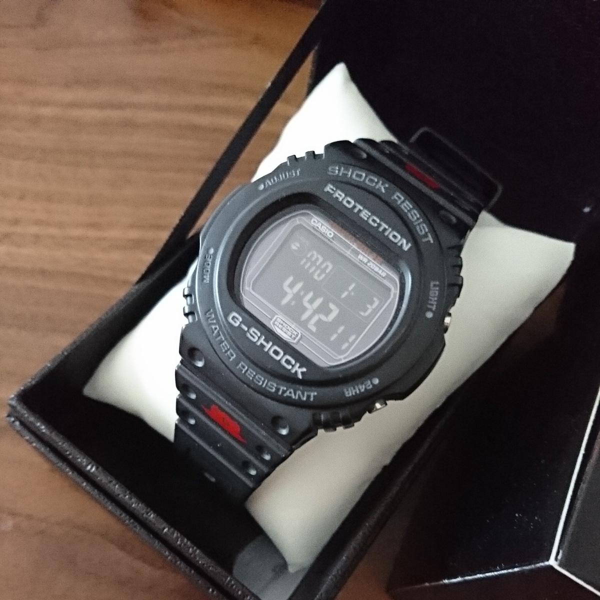 [USED]CASIO G-SHOCK G-5700RB Black Sports Sting Limited Model Discontinued Rare Watch